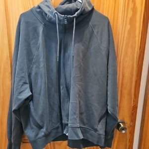 Old Navy Active Dynamic Fleece Hoodie in Dark Green